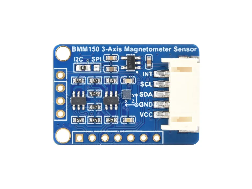 waveshare-bmm150-3-achsen-geomagnetik-sensor-digitaler-kompass-magnetfeld-sensor image 1