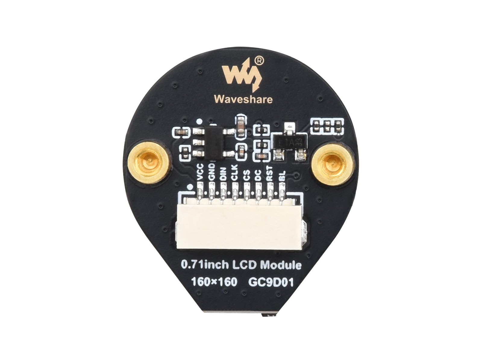 waveshare-0-71-zoll-round-lcd-display-modul-160x160-ips-gc9d01-spi-f-r-pico-esp3 image 2