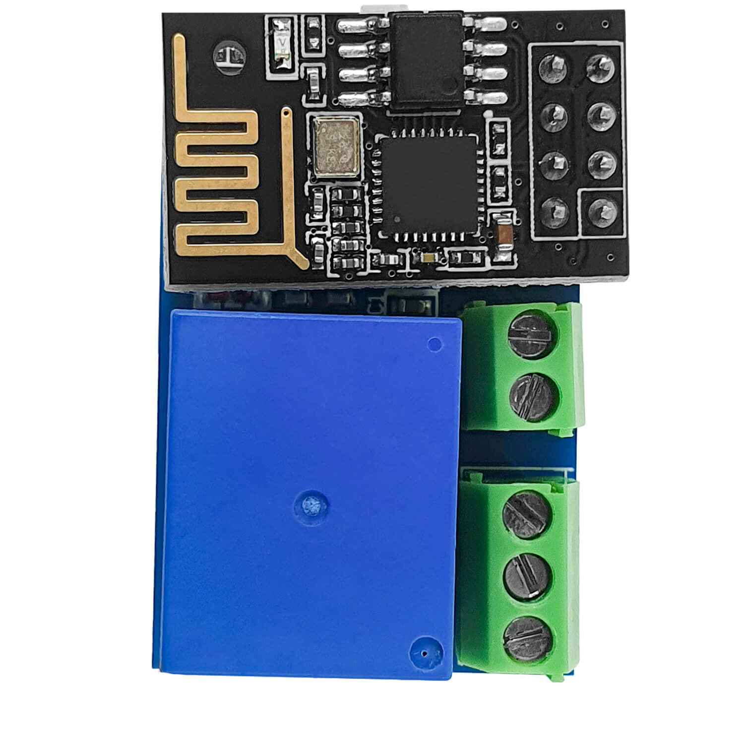 az-delivery-esp8266-01s-esp-01s-wlan-wifi-relais-modul-5v-adapter image 2