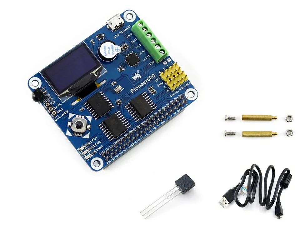 waveshare-pioneer600-erweiterungsboard-f-r-raspberry-pi-und-jetson-nano-mit-oled image 1