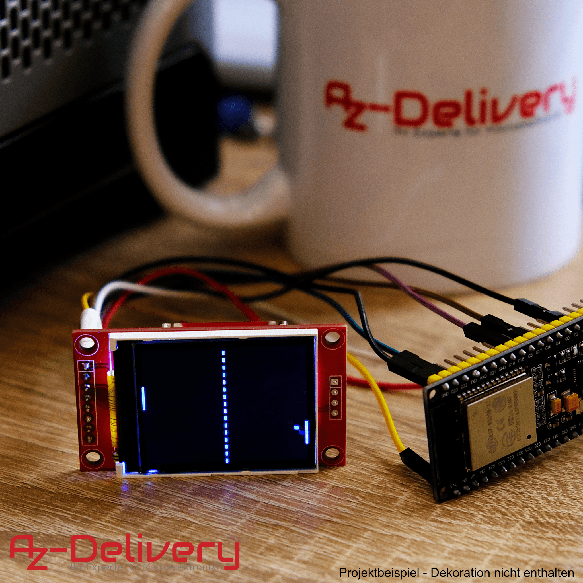 az-delivery-esp32-dev-kit-c-1-8-zoll-tft-display-bundle-set image 1