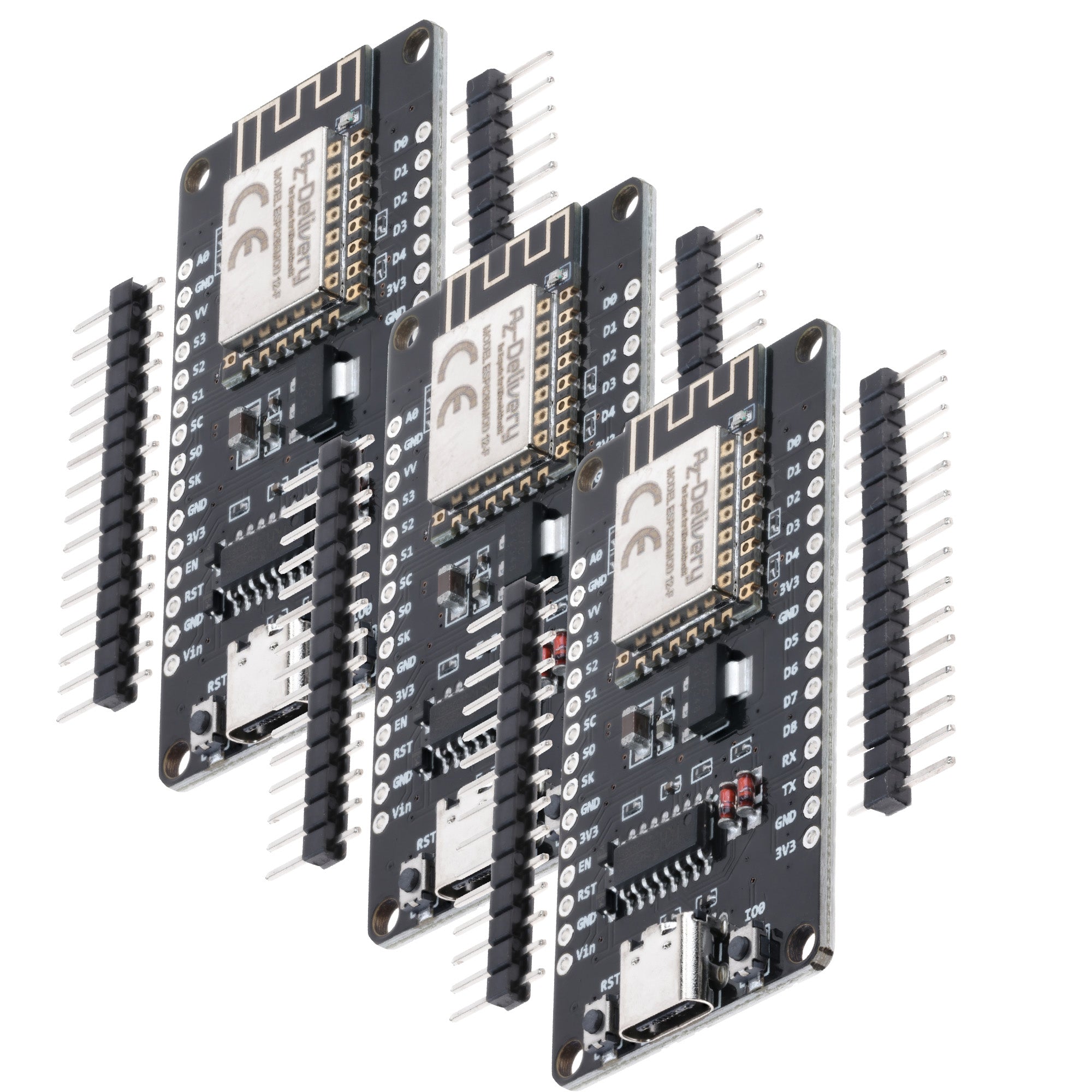 az-delivery-nodemcu-lolin-v3-esp8266-esp-12f-wifi-board-usb-c-ch340 image 3