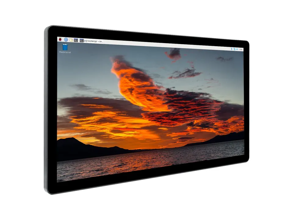 waveshare-21-5-zoll-kapazitiver-touch-monitor-full-hd-ips-mit-raspberry-pi-4b-2g image 1