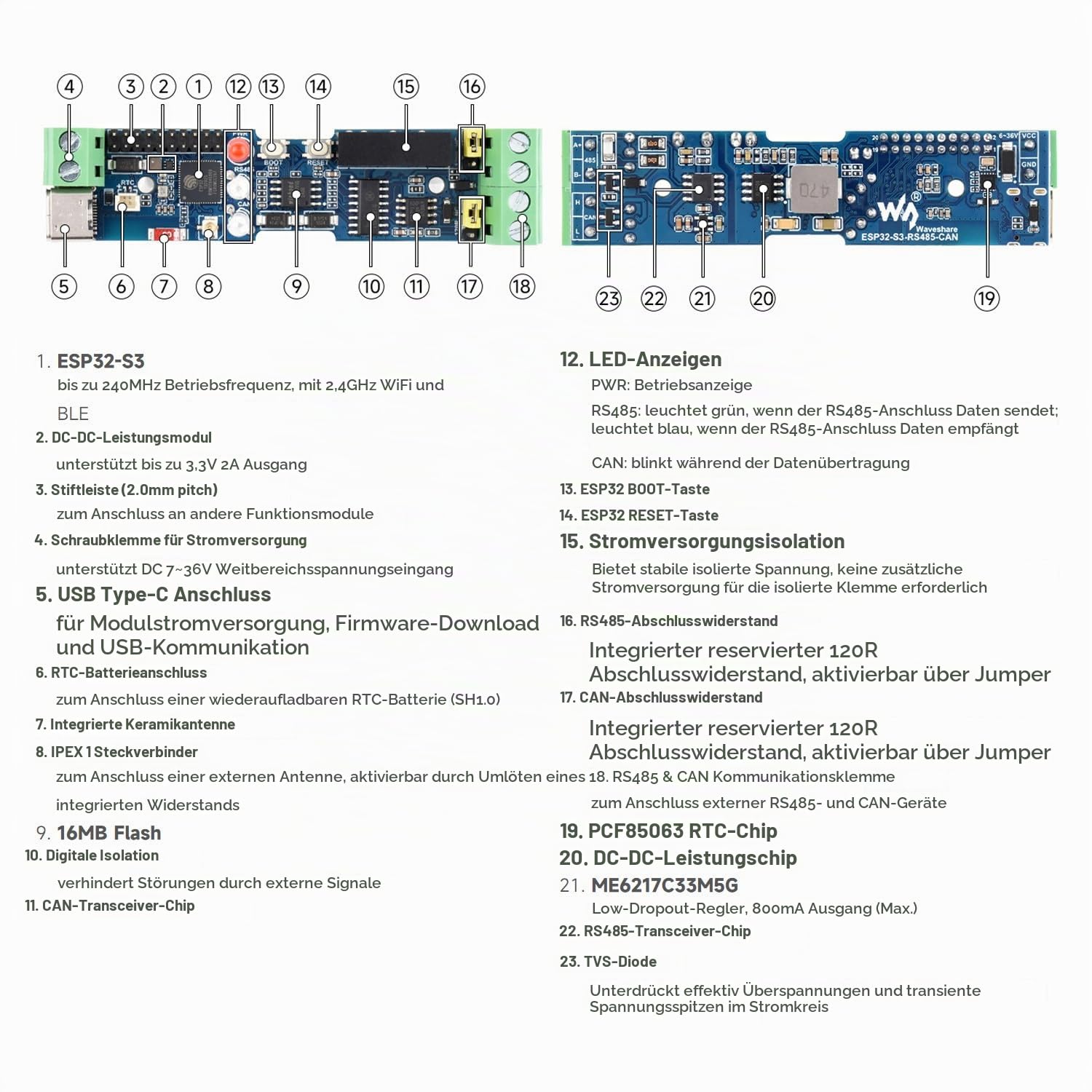waveshare-industrial-esp32-s3-control-board-rs485-can-wifi-bluetooth-7-36v image 8