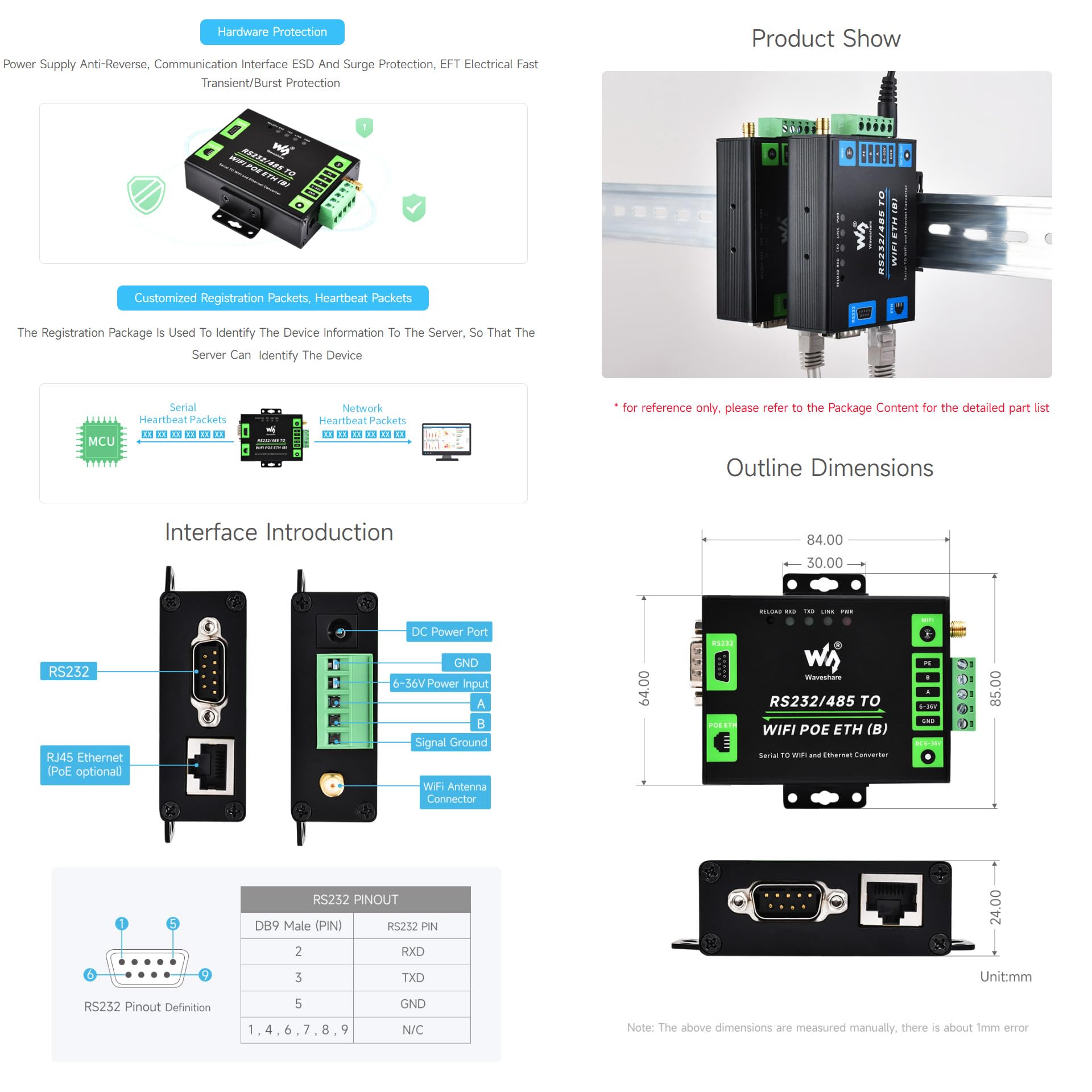 waveshare-industrieller-serieller-server-rs232-485-auf-wifi-und-ethernet-modbus- image 8