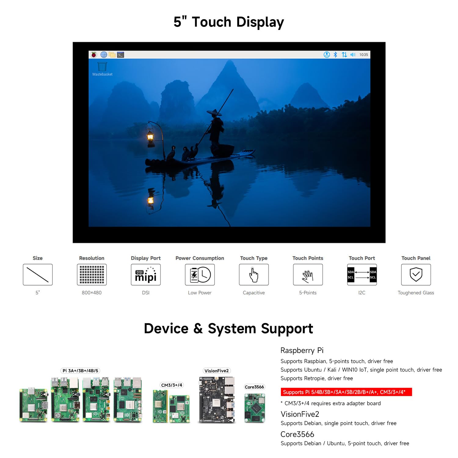 waveshare-5-zoll-dsi-capacitive-touch-display-800x480-f-r-raspberry-pi image 3