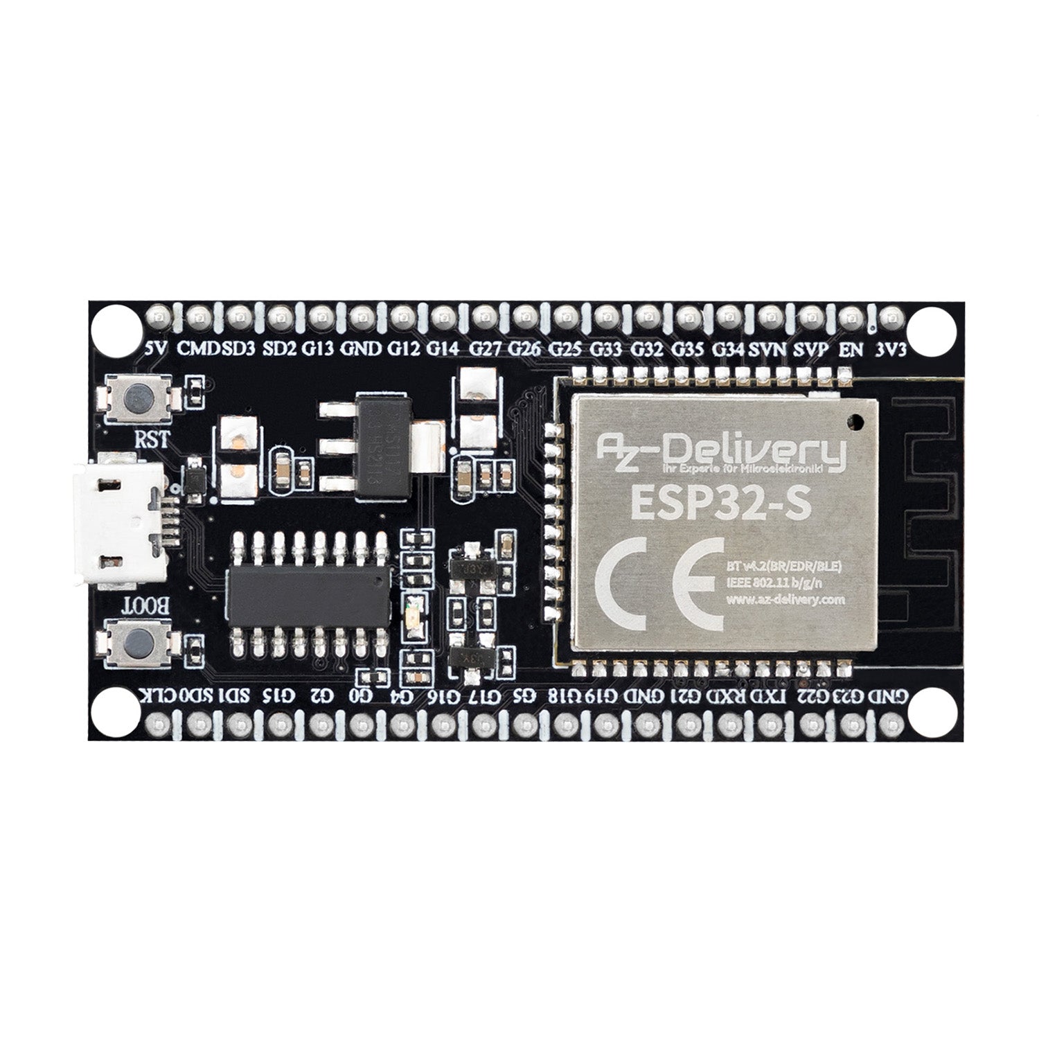 az-delivery-esp32s-nodemcu-dev-kit-c-wlan-wifi-board-mit-ch340-nachfolger-esp826 image 5
