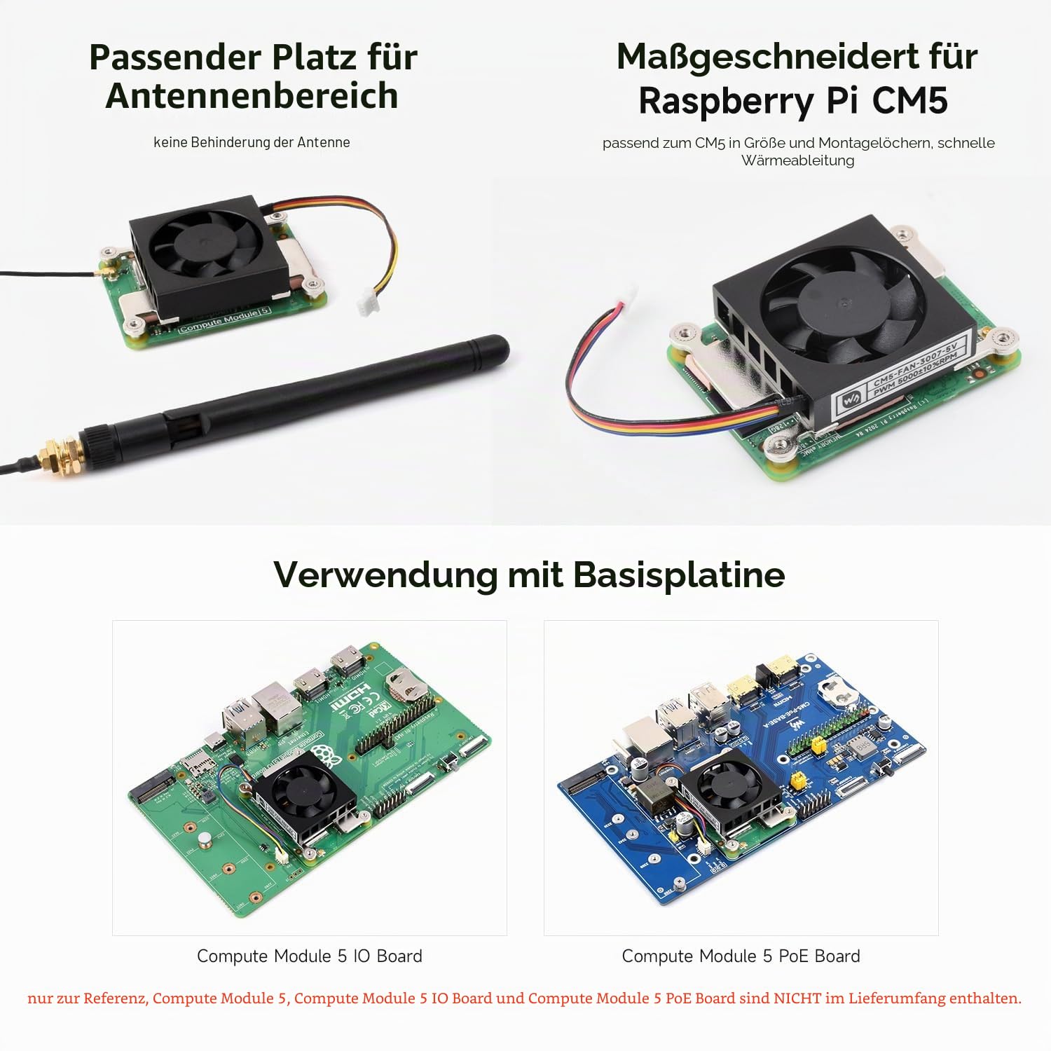 waveshare-cm5-fan-5v-30007-l-fter-leiser-k-hlungsl-fter-f-r-raspberry-pi-compute image 4