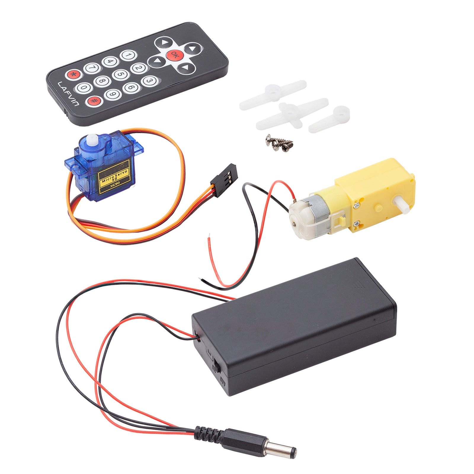 az-delivery-smart-robot-car-diy-kit-2wd-mit-ultraschall-sensor-und-ir-fernbedien image 5