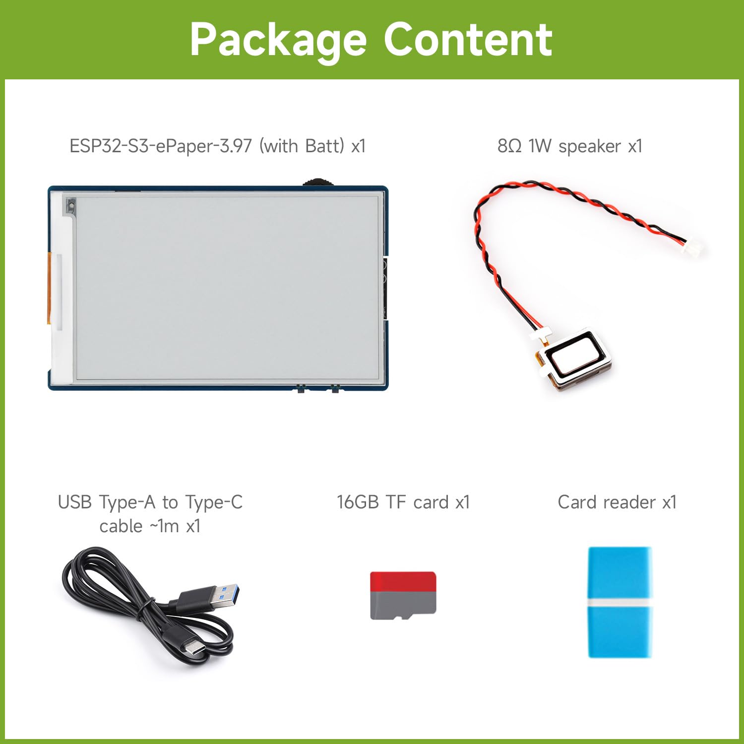 waveshare-esp32-s3-3-97-zoll-e-paper-entwicklungsboard-basic-kit-800x480-mit-tf- image 2