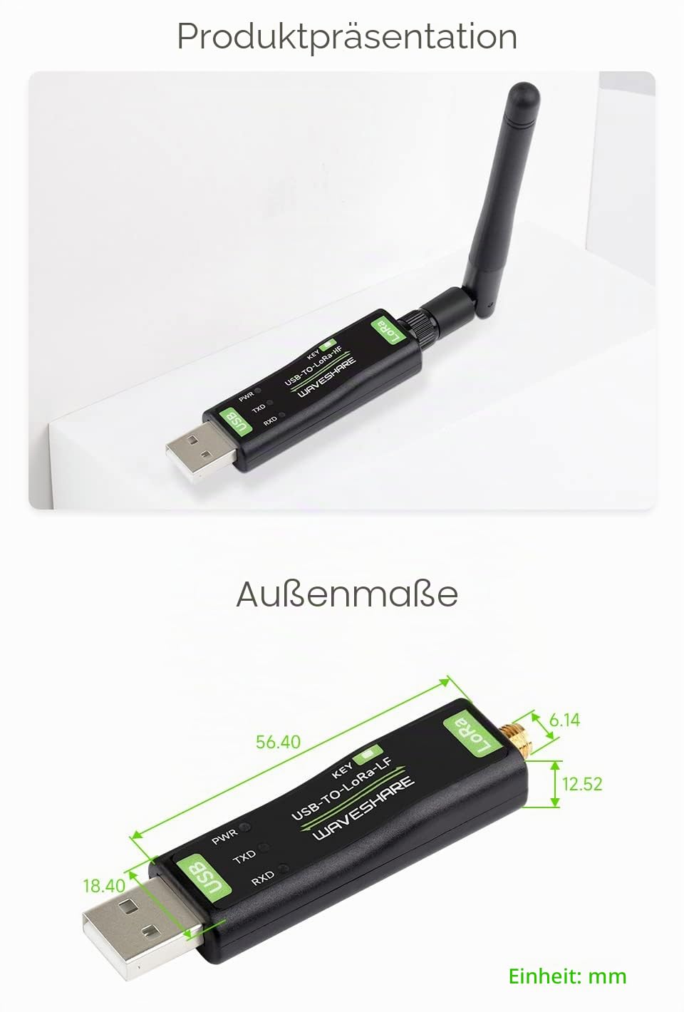 waveshare-usb-zu-lora-datenmodul-hf-850-930-mhz-sx1262-tcxo image 8