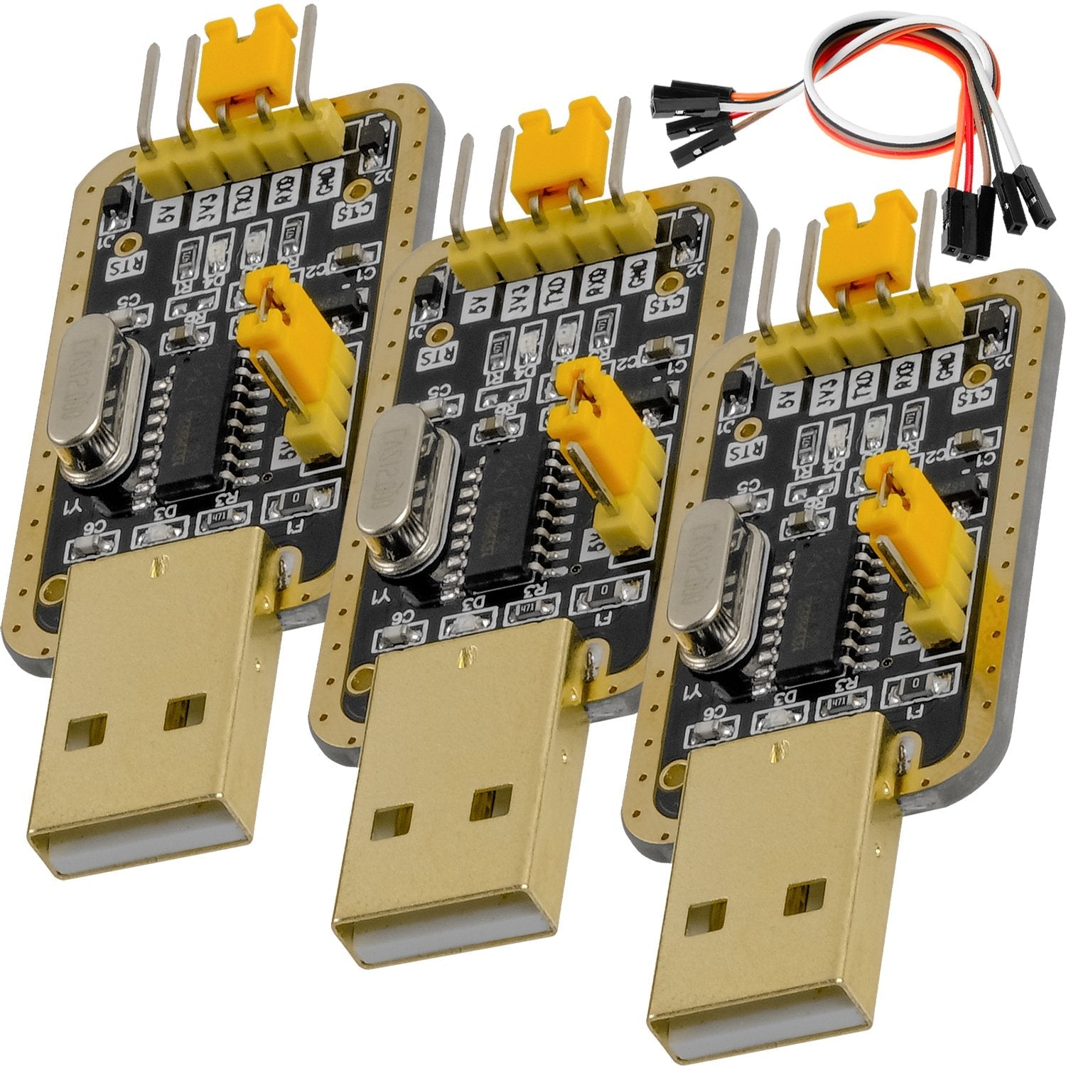 az-delivery-uart-ttl-usb-adapter-mit-ch340g-f-r-3-3v-und-5v-inkl-jumperkabel image 4