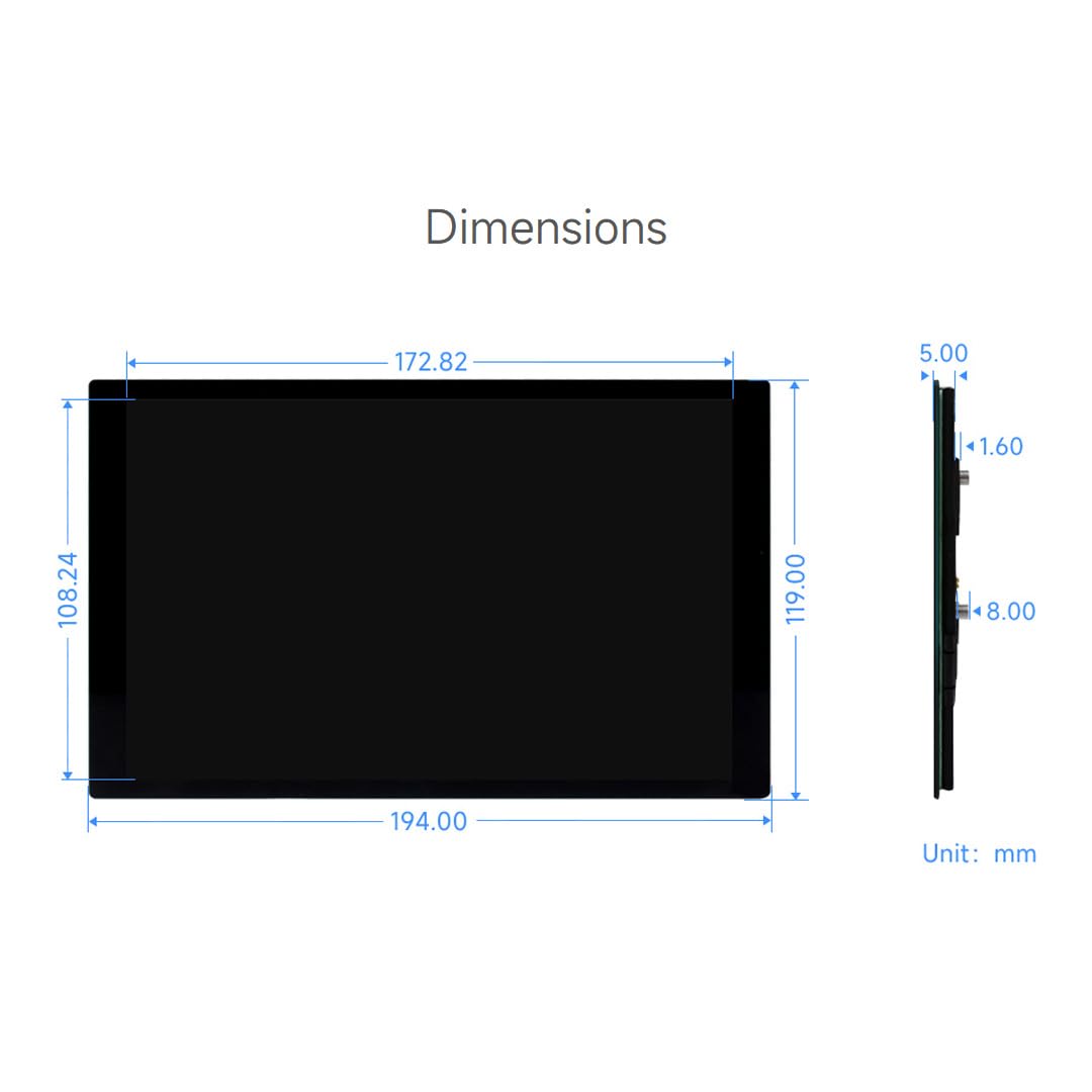 waveshare-8-zoll-control-panel-ips-1280x800-dsi-touch-f-r-raspberry-pi-5-4b-3b image 7