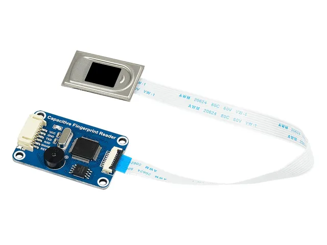 waveshare-capacitive-fingerprint-reader-fingerabdruck-modul-mit-stm32f105r8-und- image 1