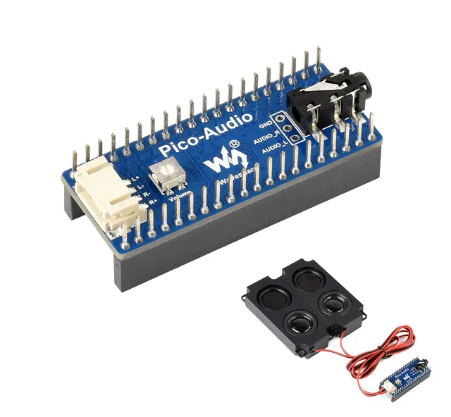 waveshare-pico-audio-erweiterungsmodul-mit-pcm5101a-i2s-3-5mm-f-r-raspberry-pi-p image 1