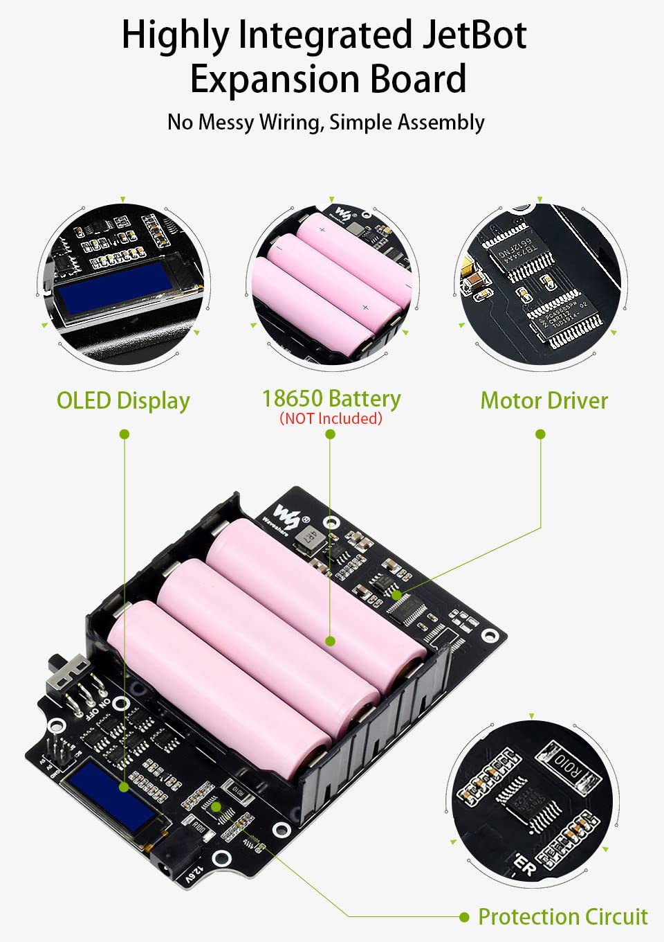 waveshare-jetbot-ai-robot-kit-mit-jetson-nano-dev-kit-20-teilig image 6