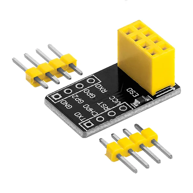 az-delivery-breadboardadapter-f-r-esp-01s-esp8266-breakout-board image 1