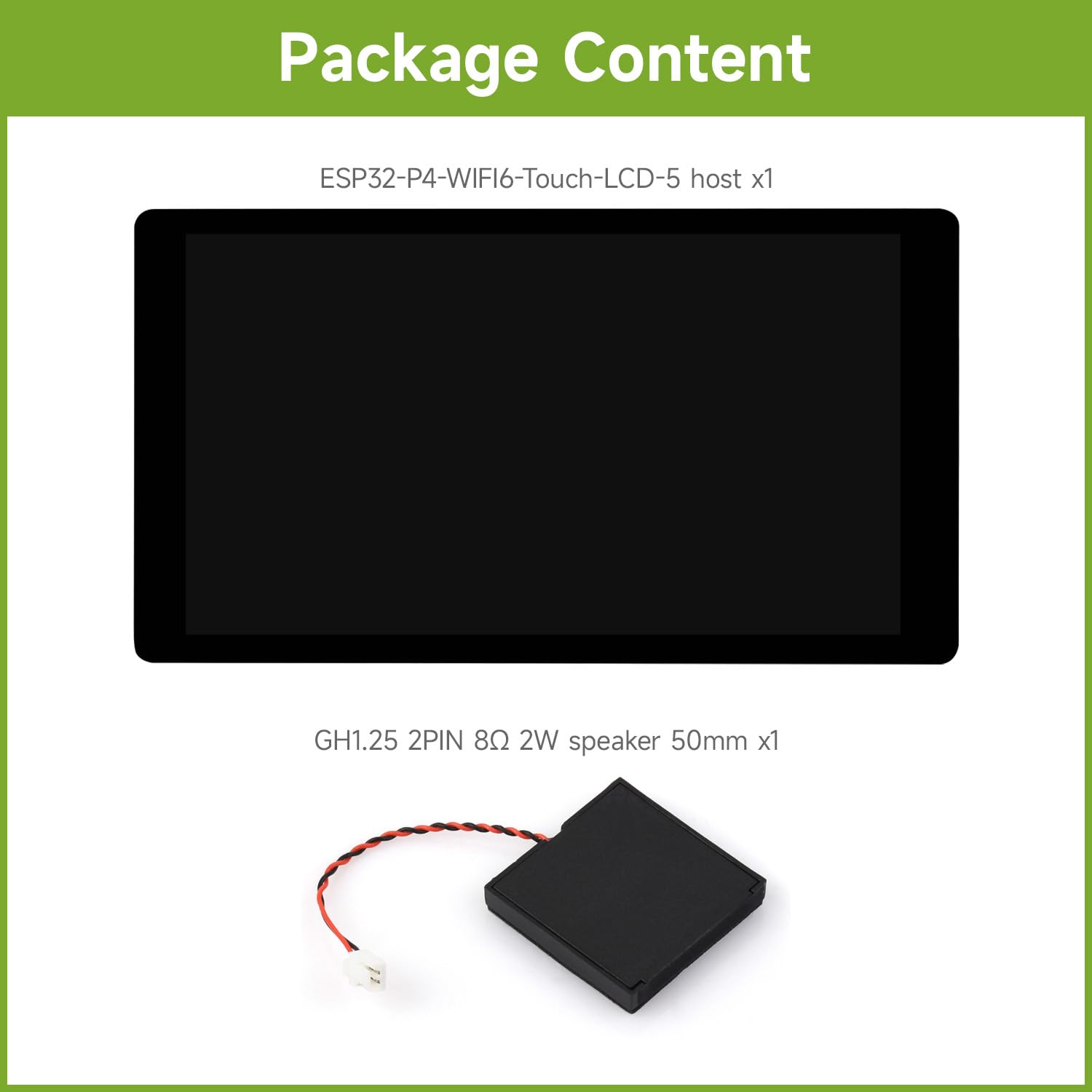 waveshare-esp32-p4-wifi6-touch-lcd-5-entwicklungsboard-mit-5-zoll-touch-display image 2