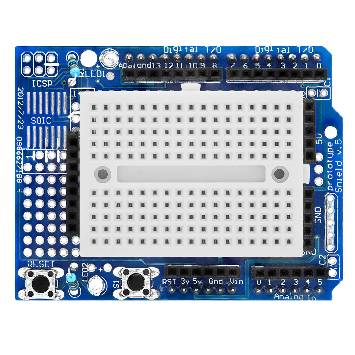az-delivery-prototyping-prototype-shield-mit-mini-breadboard-f-r-uno-r3 image 2