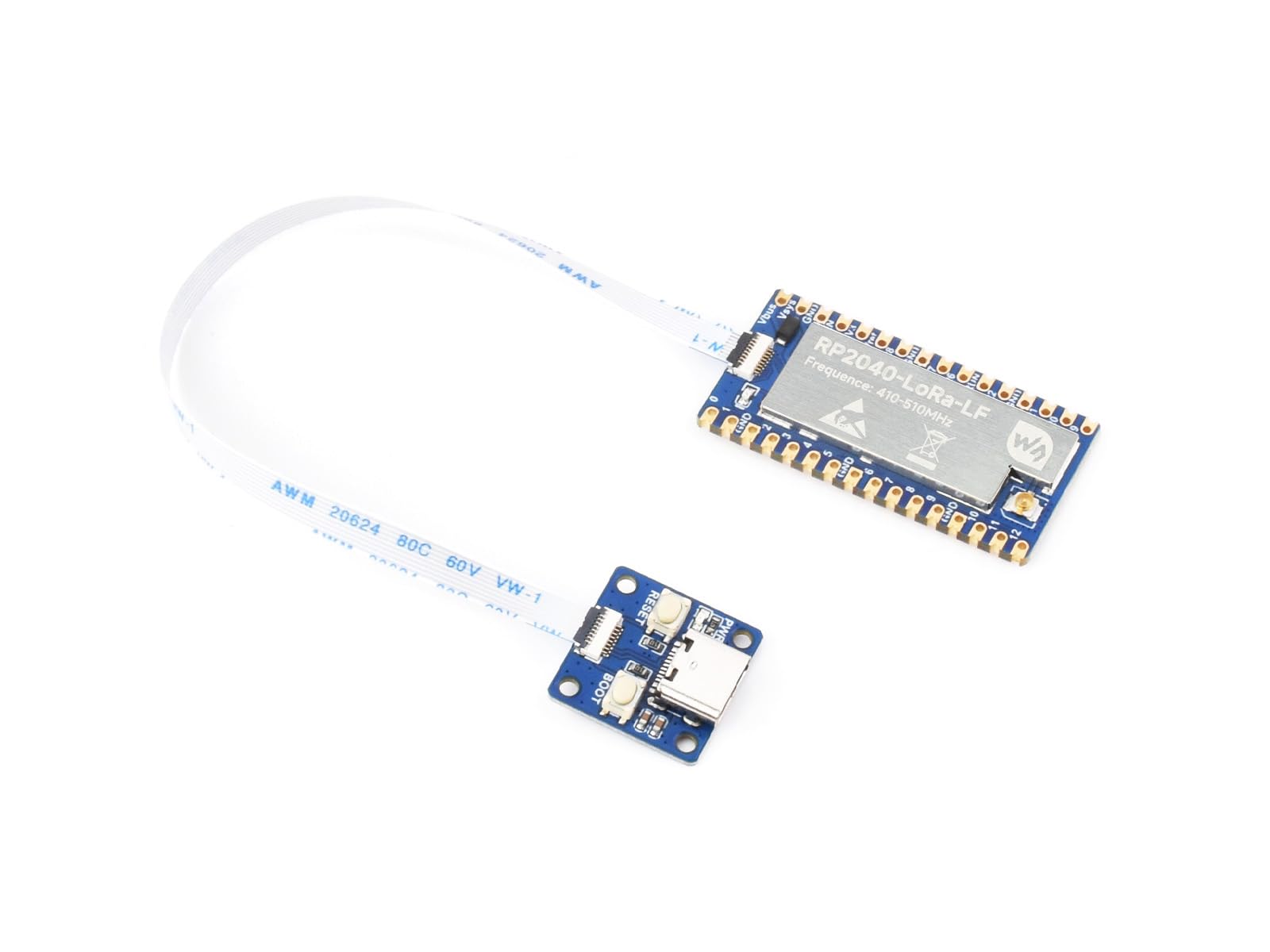 waveshare-rp2040-lora-lf-entwicklungsboard-sx1262-funkchip-410-525-mhz-long-rang image 3