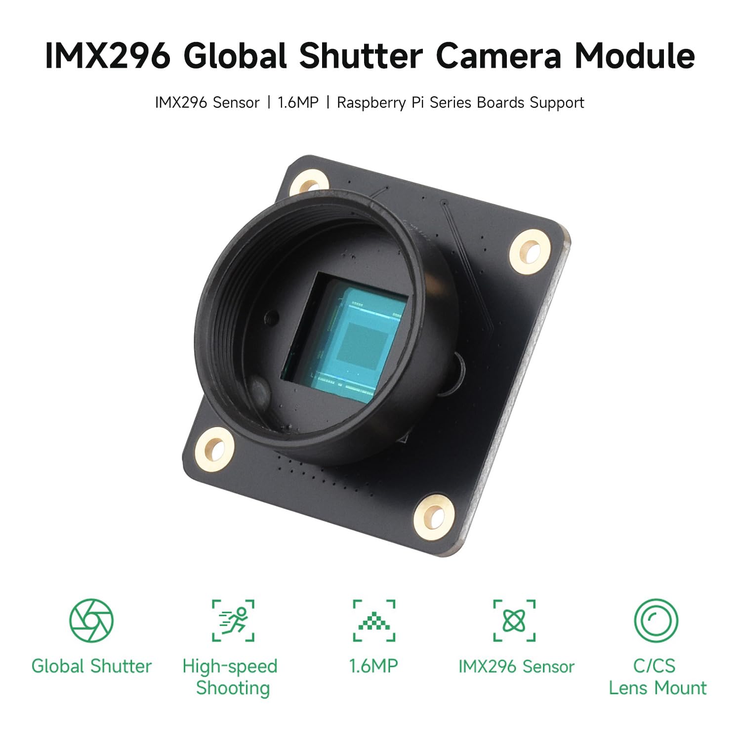 waveshare-imx296-global-shutter-kamera-modul-a-1-6mp-f-r-raspberry-pi-c-cs-mount image 3