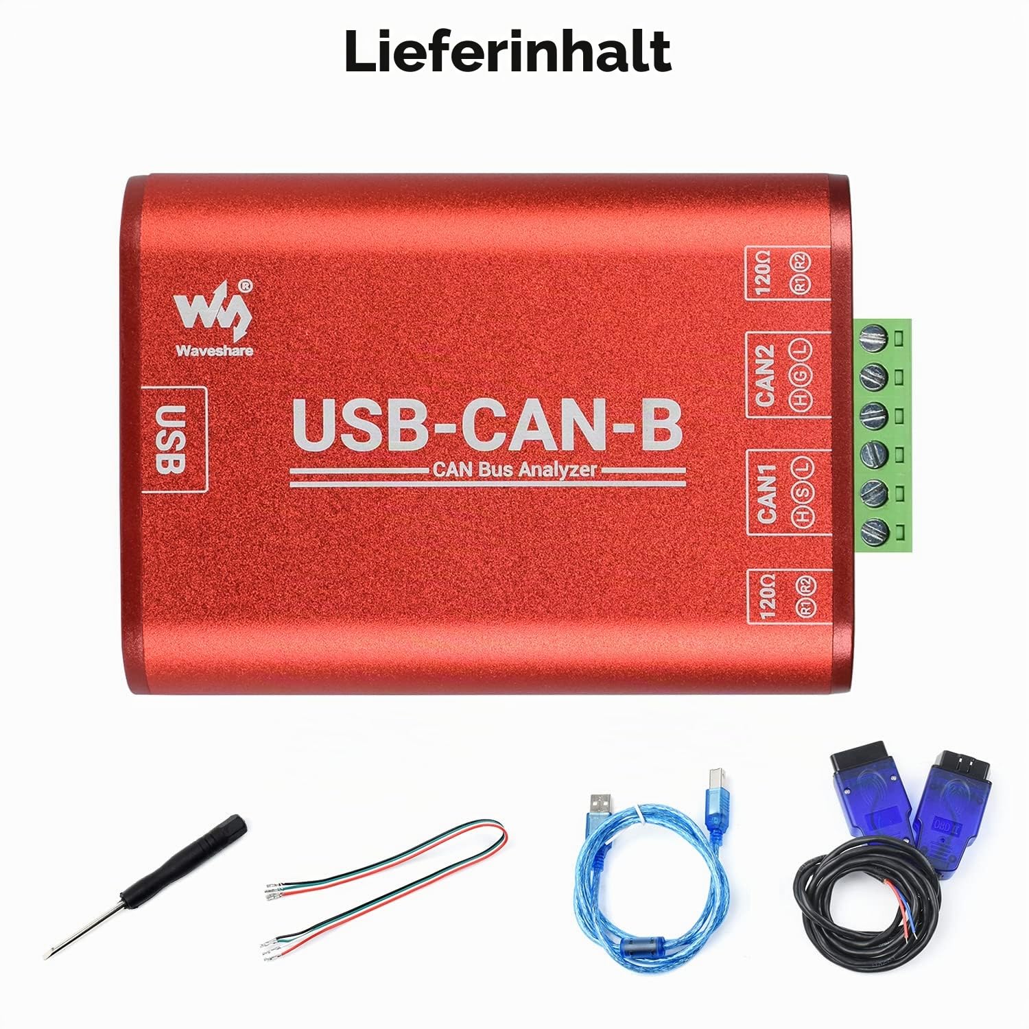 waveshare-usb-can-b-usb-zu-can-adapter-dual-channel-can-analyser image 2
