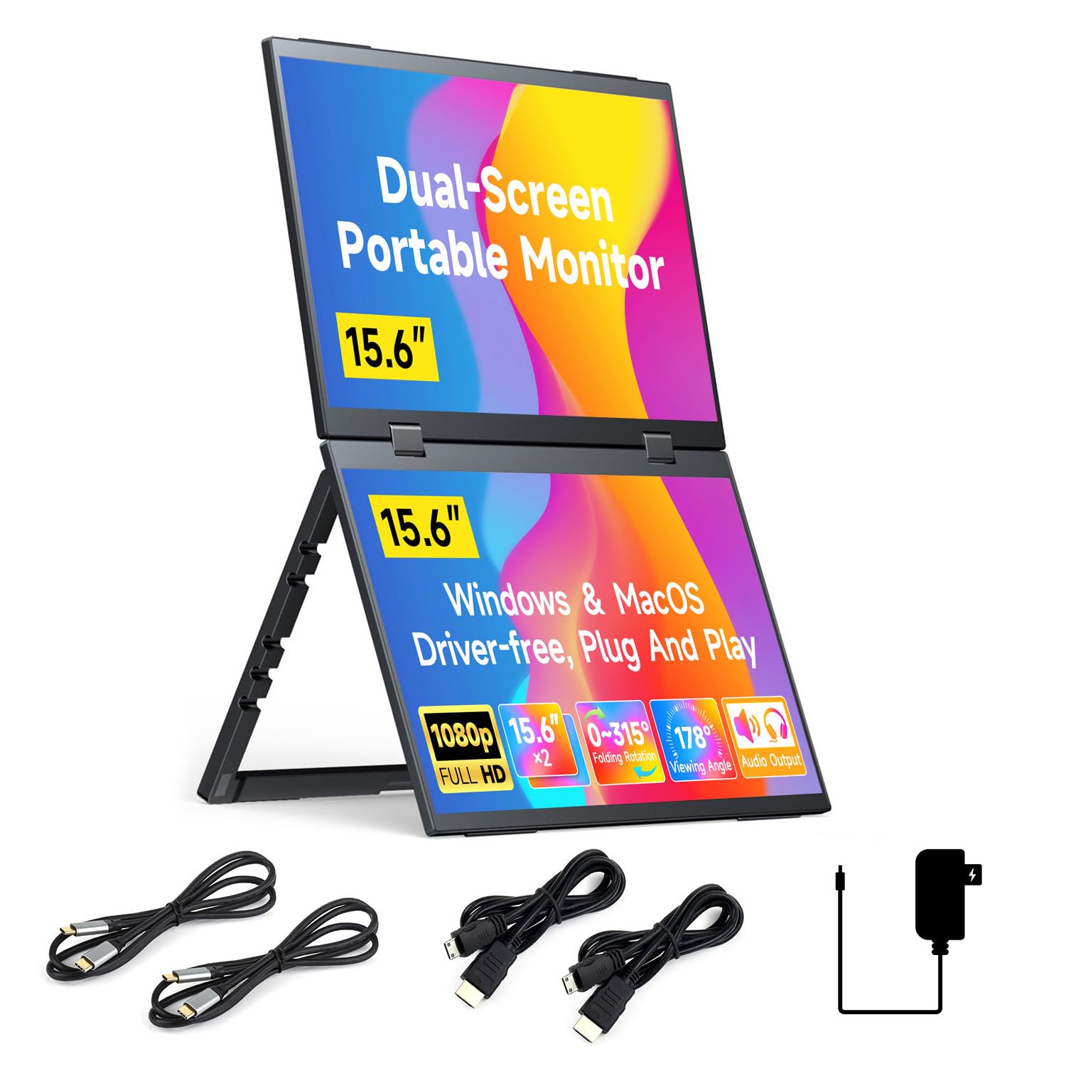 waveshare-15-6-zoll-dual-screen-stacked-tragbarer-monitor-2x-1080p-faltbar-100-s image 1