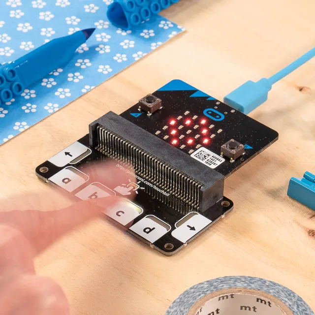 pimoroni-touch-bit-touch-tasten-6x-led-f-r-micro-bit image 1