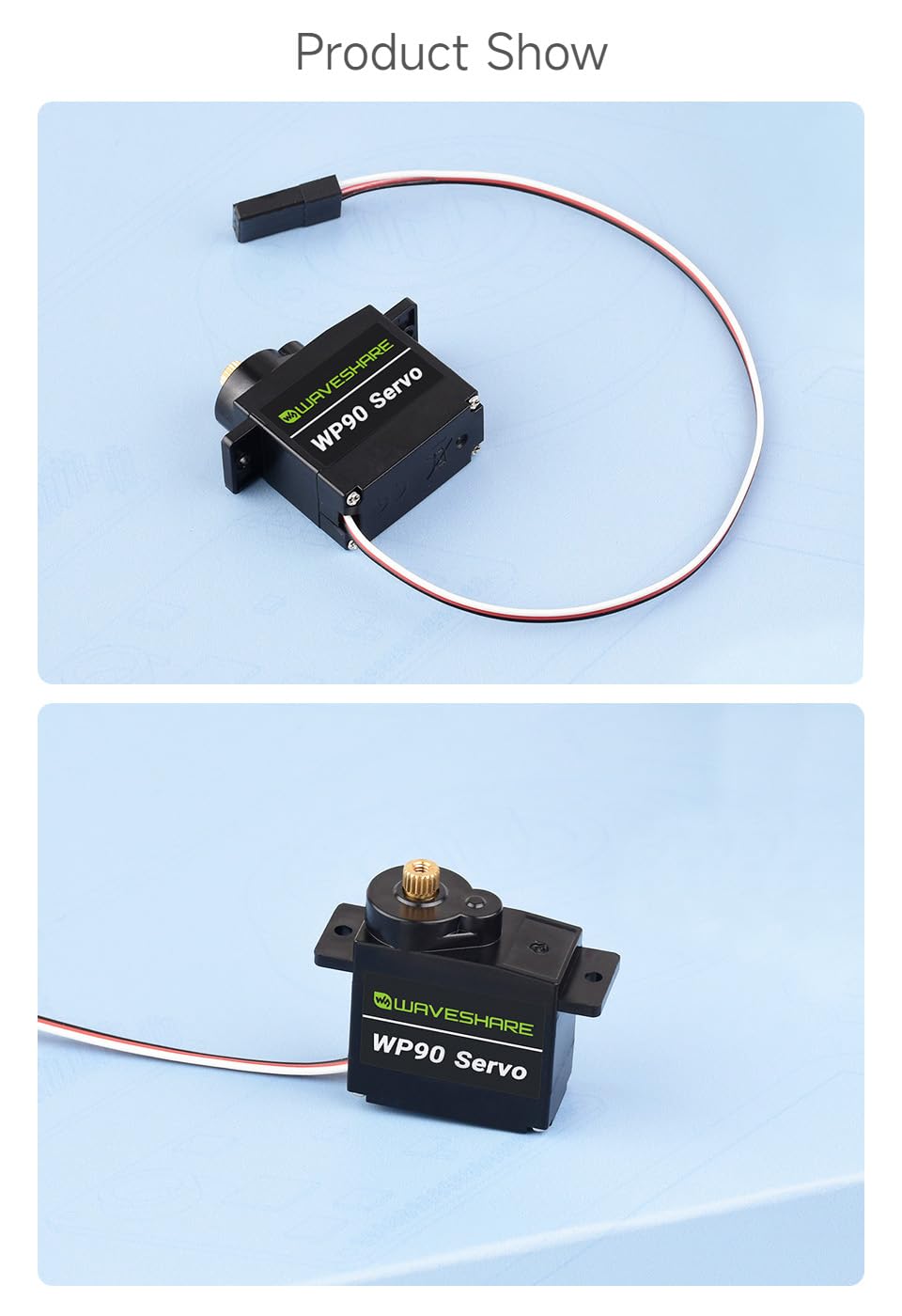 waveshare-wp90-digital-servo-180-2-3-kg-cm-kupfergetriebe-f-r-roboter image 7