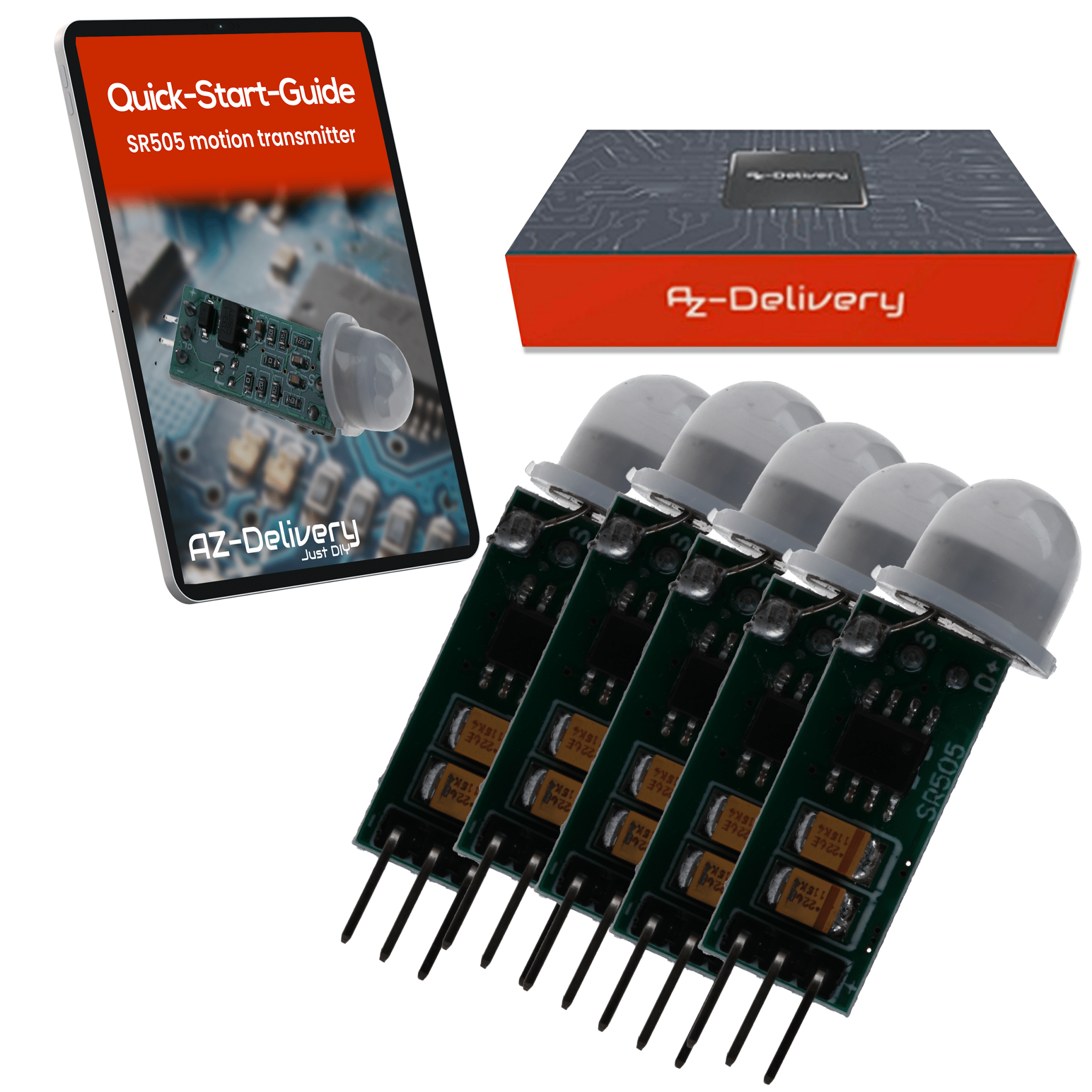 az-delivery-sr505-mini-pir-bewegungssensor-4-5-20v-ir-modul-100-4m image 7