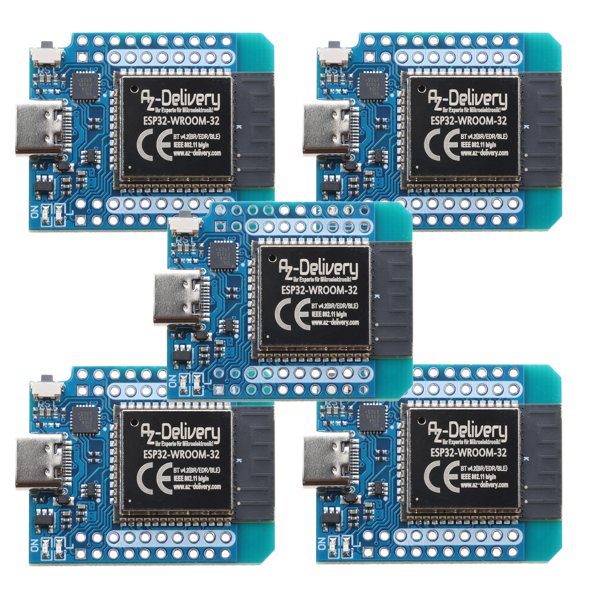 az-delivery-esp32-d1-mini-nodemcu-wifi-bluetooth-entwicklungsboard-mit-usb-c image 2