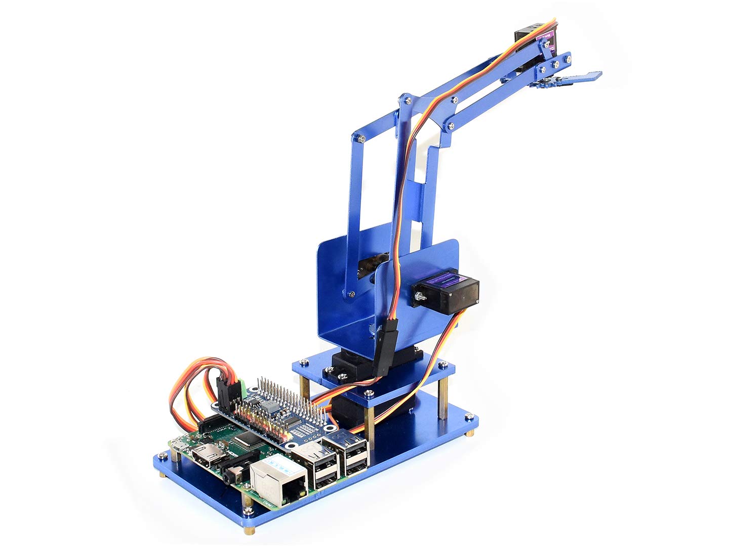 waveshare-4-dof-metall-roboterarm-bausatz-f-r-raspberry-pi-mit-wlan-smartphone-s image 6
