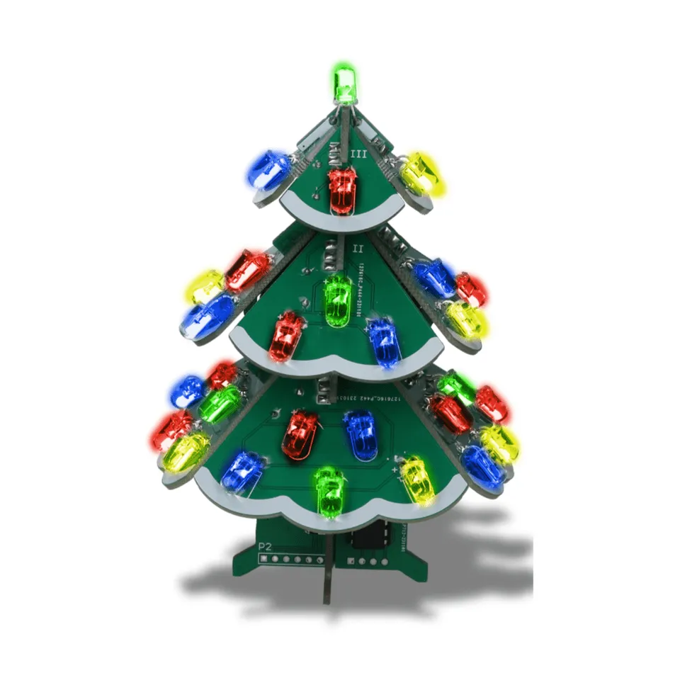 az-delivery-3d-diy-weihnachtsbaum-l-t-set-bunte-led-7-farben-stem-pcb-bausatz image 1