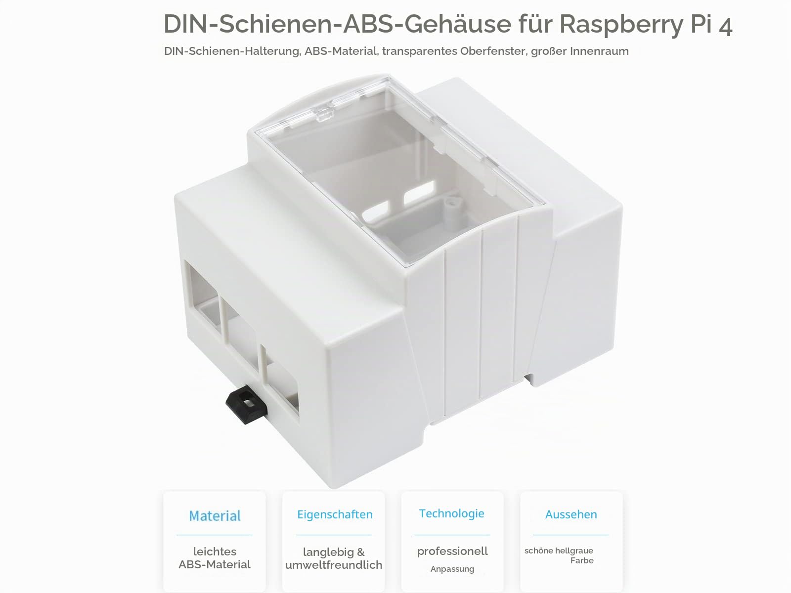 waveshare-din-schienen-geh-use-f-r-raspberry-pi-4-model-b-abs-gro-es-innenraum-k image 3