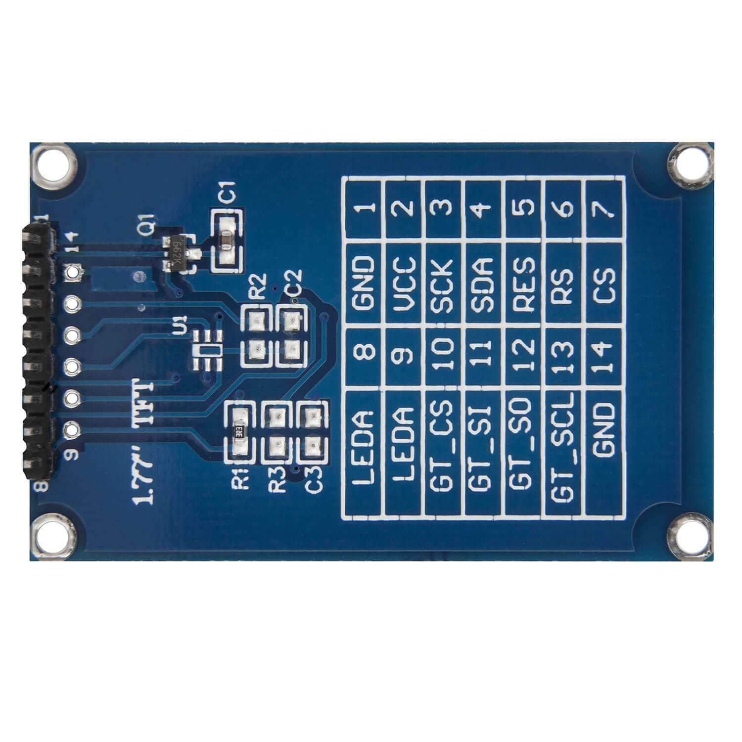 az-delivery-1-77-zoll-spi-tft-display-128x160-pixel-st7735 image 3