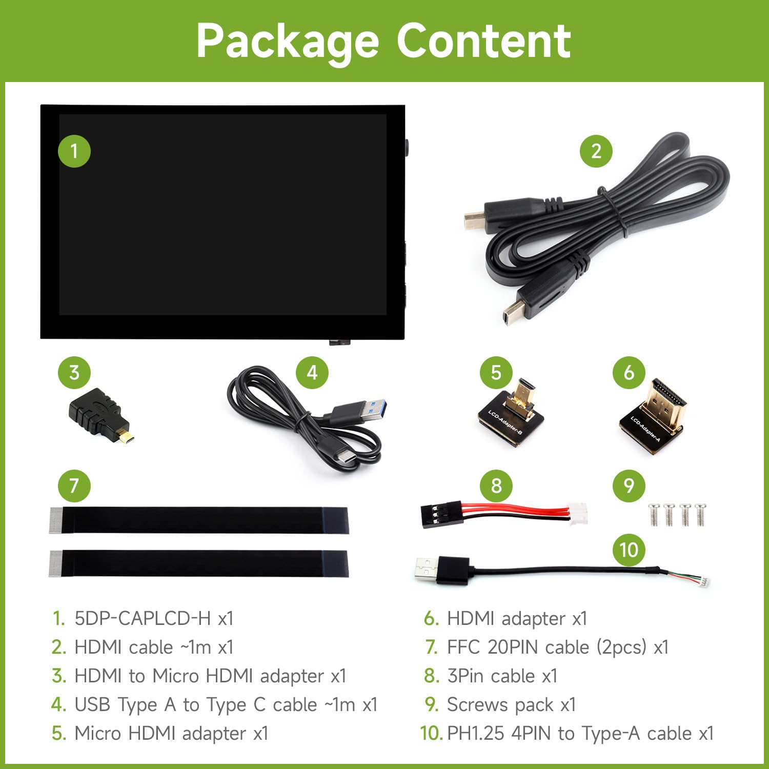 waveshare-5-zoll-high-brightness-touch-display-1024x600-hdmi-ips-5dp-caplcd-h image 2