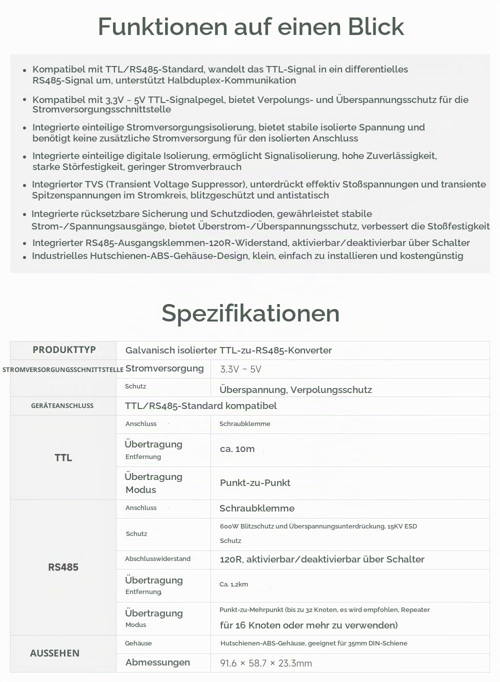 waveshare-ttl-zu-rs485-konverter-hutschiene-galvanisch-isoliert-600w-blitzschutz image 4