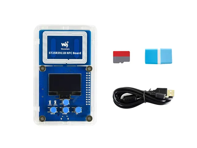 waveshare-st25r3911b-nfc-evaluation-kit-f-r-passive-nfc-e-paper image 1
