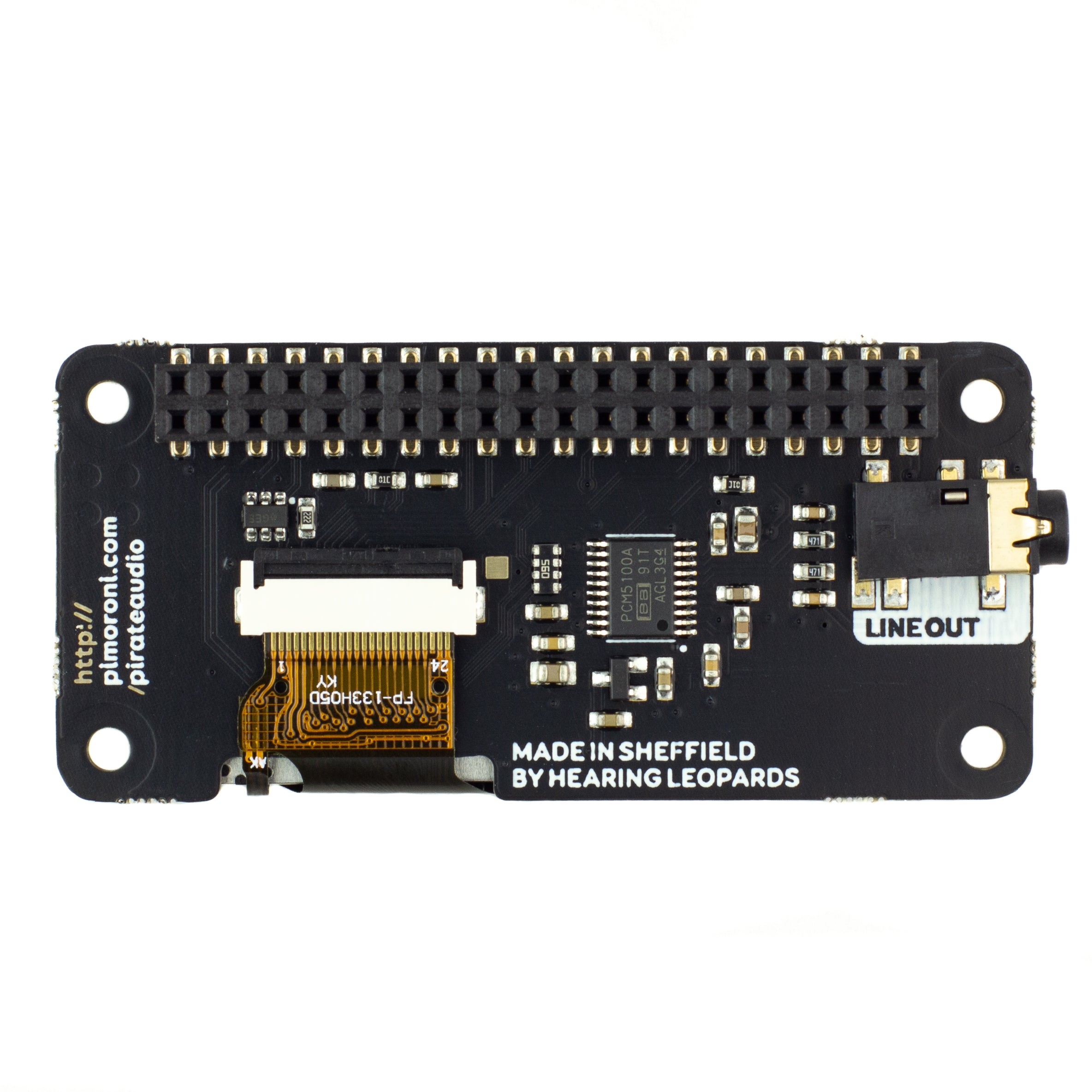 pimoroni-pirate-audio-line-out-hat-f-r-raspberry-pi-mit-i2s-dac image 3