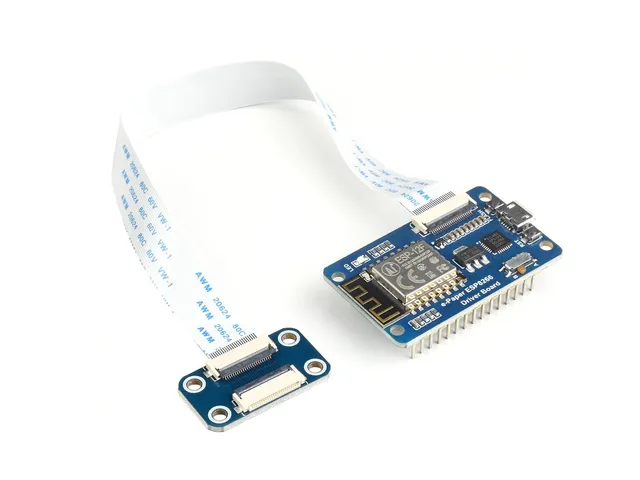 waveshare-universal-e-paper-raw-panel-treiberplatine-mit-esp8266 image 1