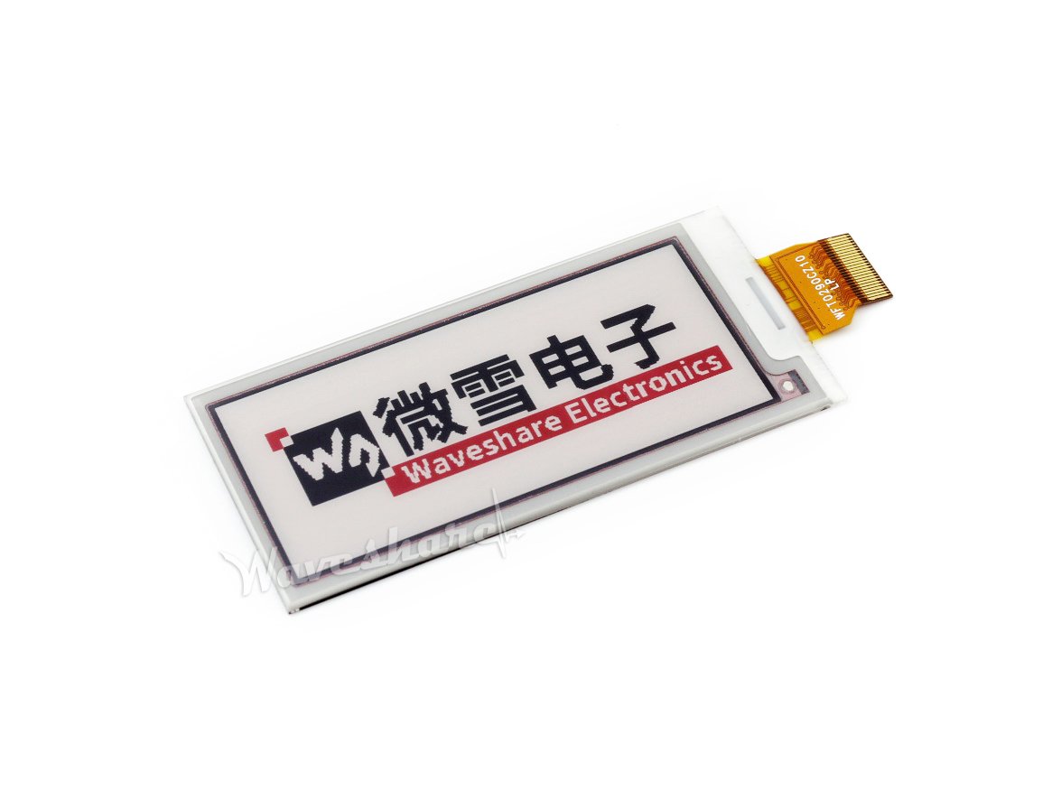 waveshare-2-9-zoll-e-ink-display-modul-296x128-dreifarbig-mit-esp8266-wifi-drive image 3