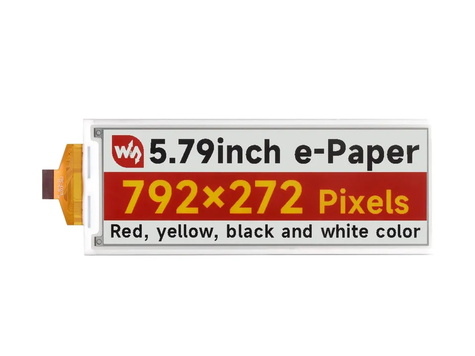 waveshare-5-79-e-paper-display-g-792-272-pixel-rot-gelb-schwarz-wei-spi-ohne-tre image 1
