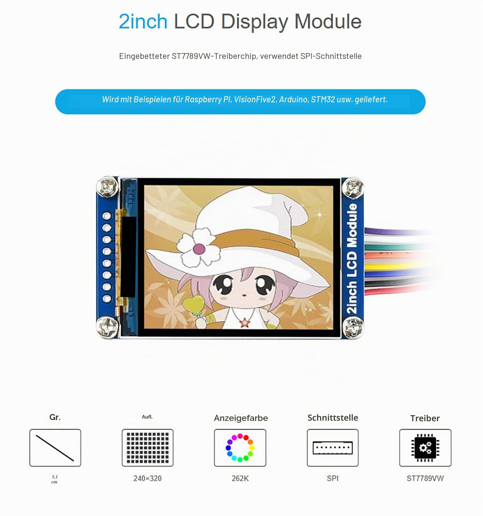 waveshare-2-zoll-lcd-display-modul-ips-240x320-spi-mit-st7789 image 4