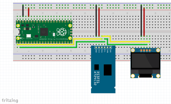 az-delivery-raspberry-pi-pico-uhren-projekt-bundle-mit-oled-display-und-rtc-ds32 image 1