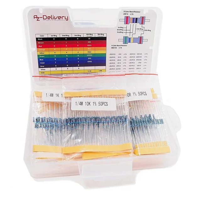 az-delivery-widerst-nde-resistor-kit-525-st-ck-0-ohm-1m-ohm-metallfilm image 1