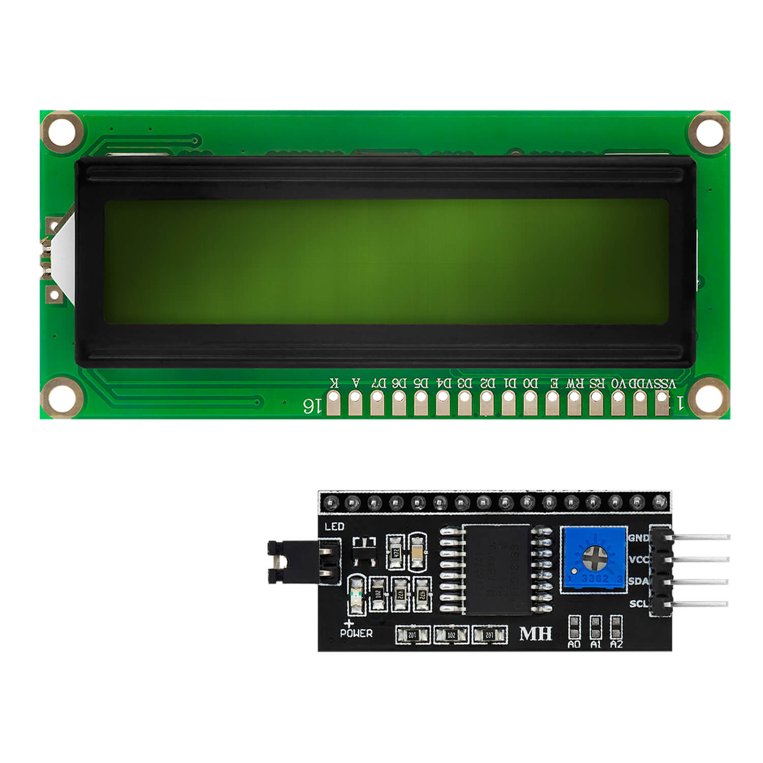 az-delivery-hd44780-1602-lcd-modul-display-bundle-mit-i2c-schnittstelle-2x16-zei image 3