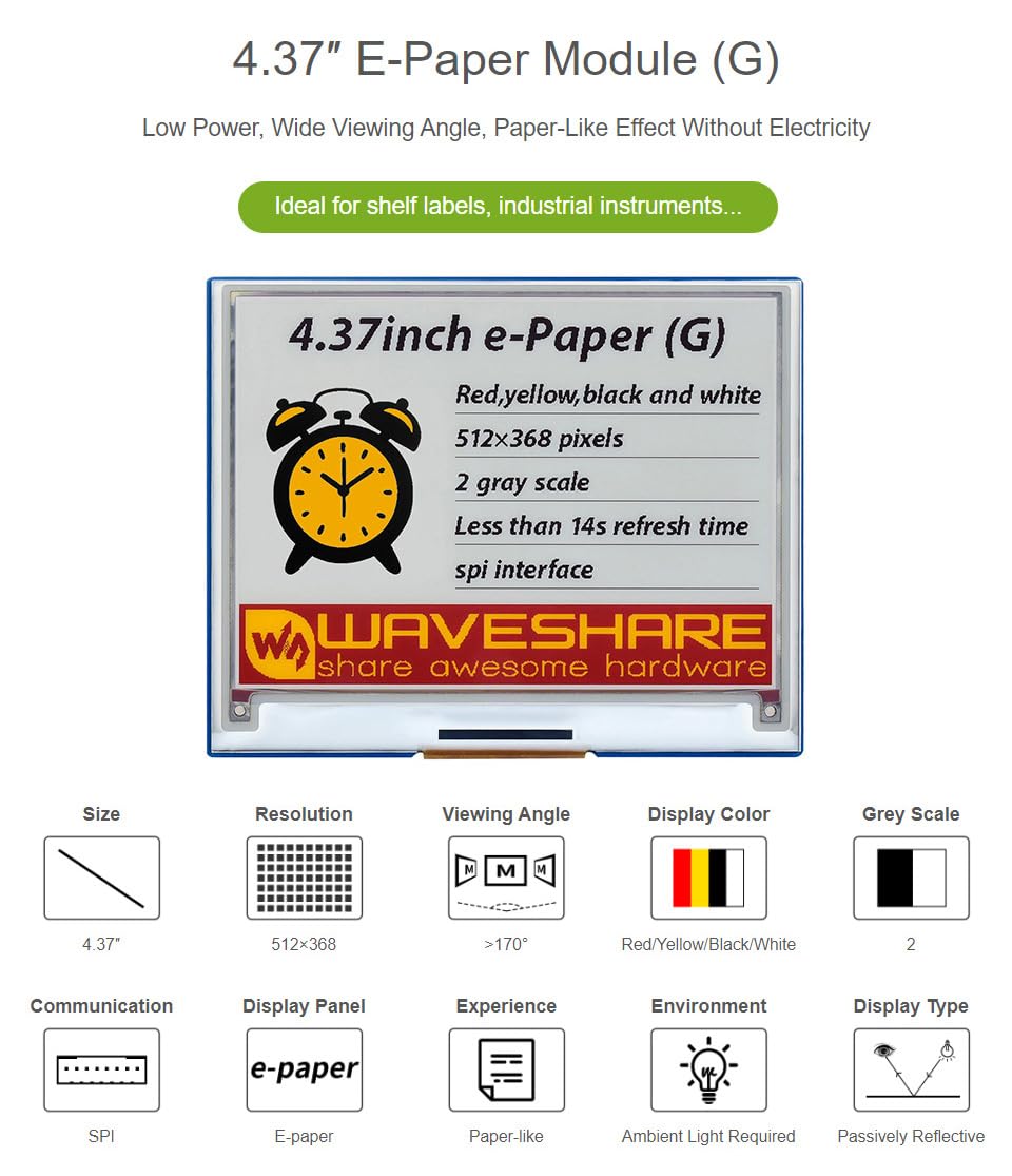 waveshare-4-37-zoll-e-paper-modul-g-512-368-rot-gelb-schwarz-wei image 3