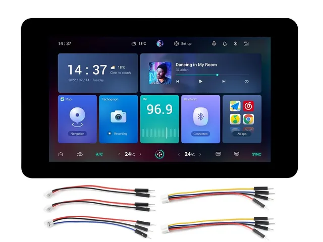 waveshare-esp32-s3-7-zoll-capacitive-touch-display-entwicklungsboard-mit-wifi-un image 1