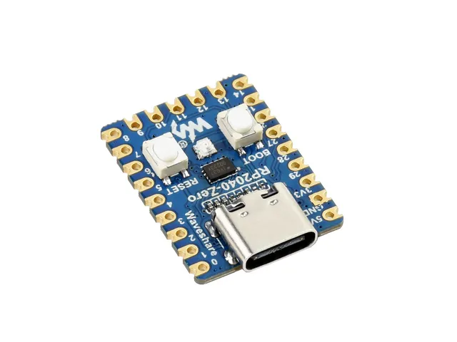 waveshare-rp2040-zero-mikrocontroller-board-pico-hnlich-ohne-stiftleiste image 1