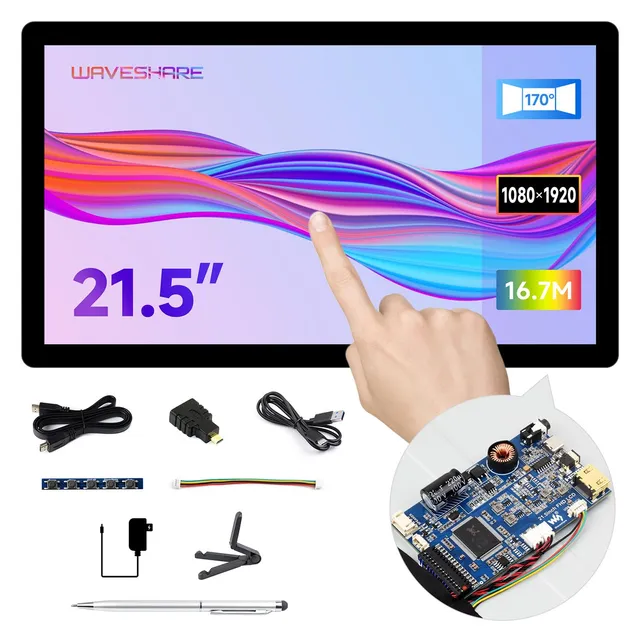 waveshare-21-5-zoll-kapazitiver-touch-display-1080x1920-full-hd-portrait-monitor image 1